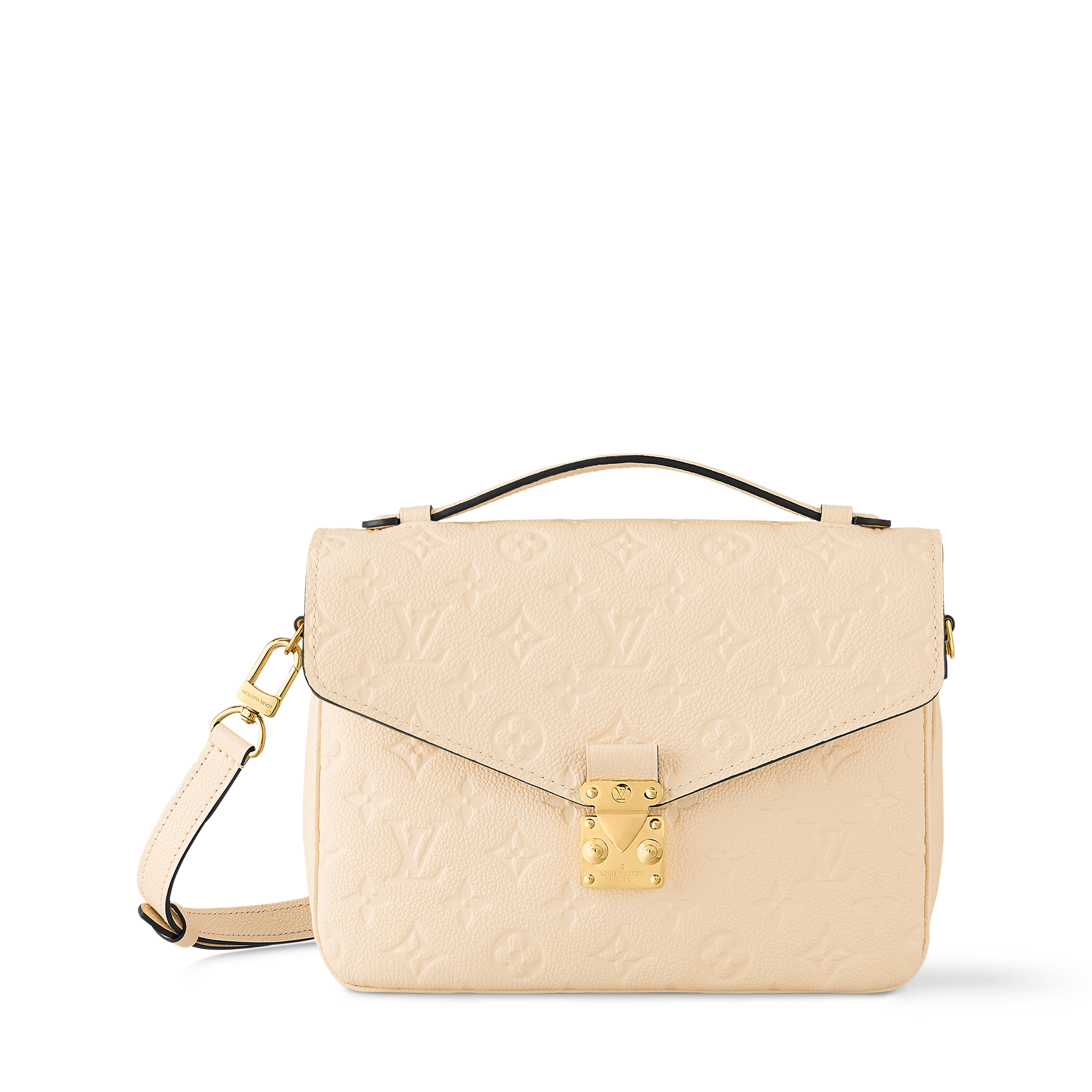 Pochette Métis Rose Poudre - Bolsa Rosa de Couro Macio | LOUIS